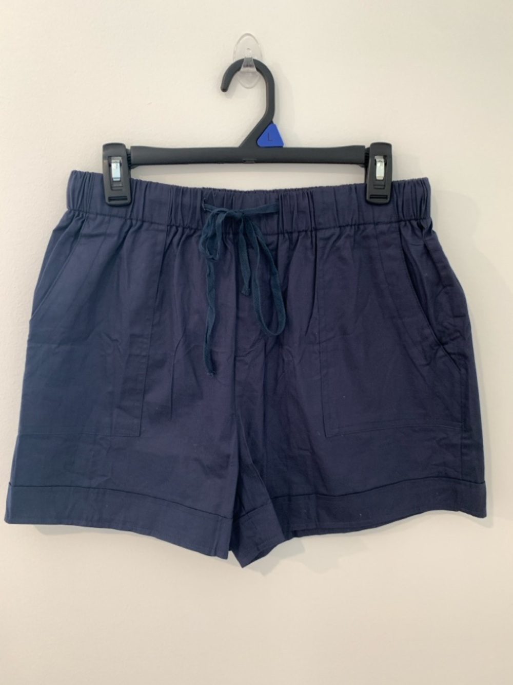 Navy Blue utility shorts